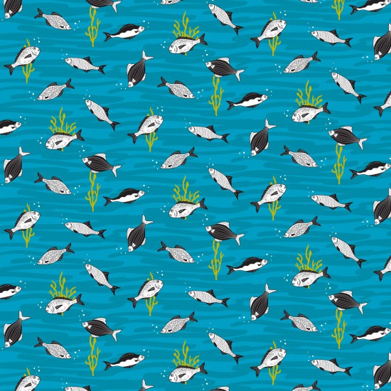 Ocean Life Fabric